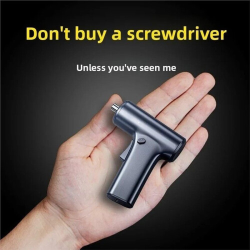 New Rechargeable Electric Screwdriver - High Torque  Cordless Adjustable Torque Home Handheld Tool 2