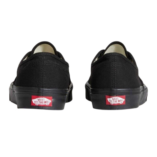Vans (7 UK, Black) Vans Mens Authentic Canvas Trainers 1