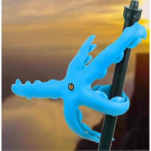 2 flexible 5-tentacle suction cup camera stands, suction cup octopus stands 1