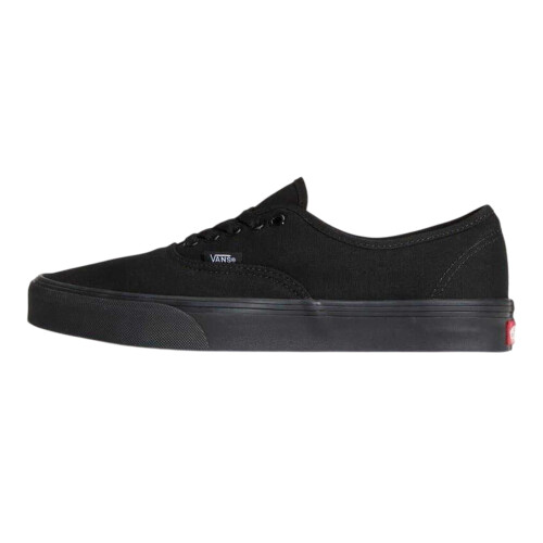 Vans (7 UK, Black) Vans Mens Authentic Canvas Trainers 2