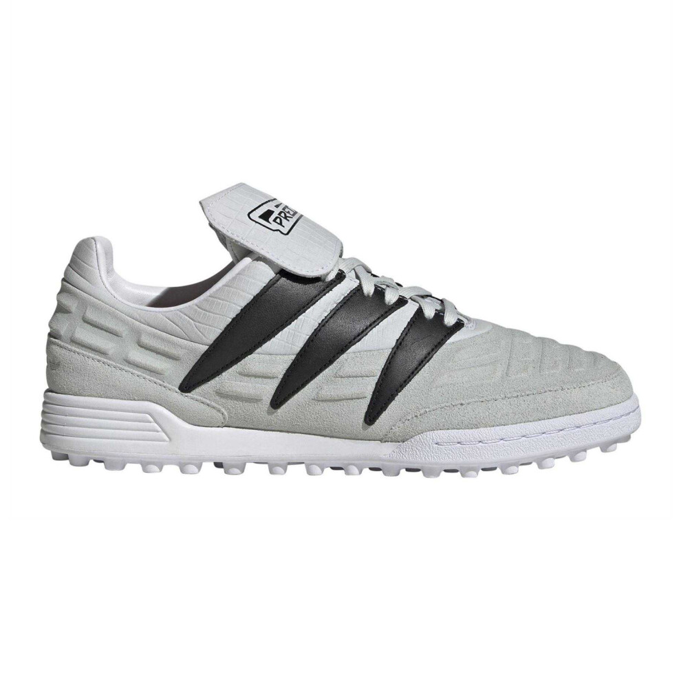 Adidas (7 Uk, White) Mens Predator 94 Calf Leather Flat Artificial Ground Football Boots
