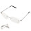 2X Unisex Flexible Rimless Reading Glasses Light Eyeglass 2.00 with Case 2