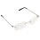 3X Unisex Flexible Rimless Reading Glasses Light Eyeglass 3.00 with Case 3
