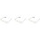 3X Unisex Flexible Rimless Reading Glasses Light Eyeglass 3.00 with Case 1