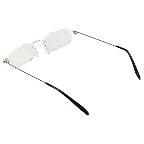 3X Unisex Flexible Rimless Reading Glasses Light Eyeglass 3.00 with Case 1