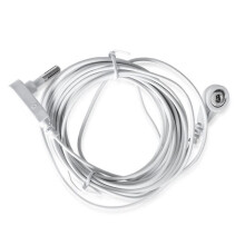 2 Set 27x52Inch Grounding Sheet Conductive Silver Fiber Material Skin Friendly and Enhance Sleep Quality EU PLUG