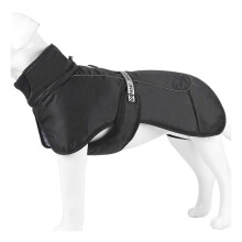(Black, XL) Kleiner Hunde-Winter-Overall, dick, wasserdicht, mit Traktionshaken, zum Skifahren und Wandern, Armeegrün, XL