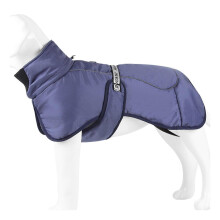(navy blue, XXXL) Kleiner Hunde-Winter-Overall, dick, wasserdicht, mit Traktionshaken, zum Skifahren und Wandern, Armeegrün, XL