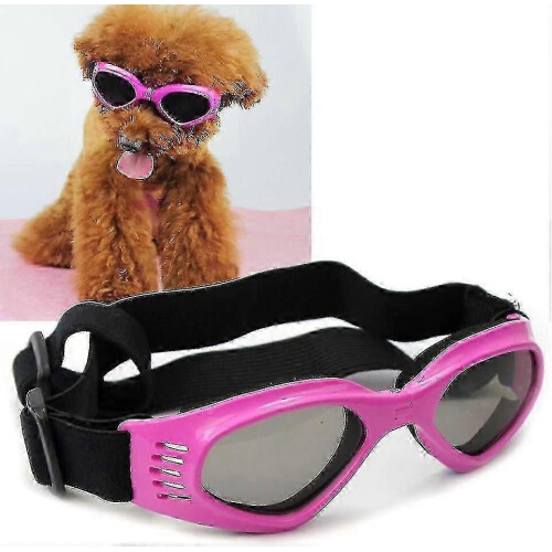 (pink) Dog Goggles Pet Sunglasses UV Protection