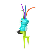 (TRex Sprinkler) Cartoon Water Sprinkler Squirt Toy for Kids Beach Sand Garden Yard Patio