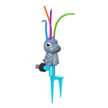 (Horned dragon sprink) Cartoon Water Sprinkler Squirt Toy for Kids Beach Sand Garden Yard Patio