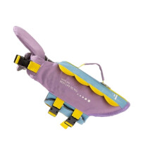 (Purple, S) Dog Life Jacket High Buoyancy Swimsuit for Small Medium Large Dogs Purple XS