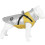 (Yellow, M) Dog Winter Warm Reflective Thick Jacket Vest for Small Medium Dogs 1