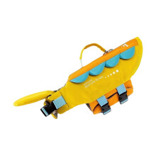 (Yellow, XS) Hundeschwimmweste mit hohem Auftrieb für kleine, mittlere und große Hunde, Lila, XS