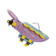 (Purple, XS) Lila XS Hundeschwimmweste mit Griff für kleine, mittlere und große Hunde