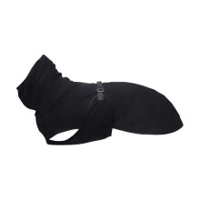 (Black, 4XL) Premium Fleece Dog Coat Winter Stretch Cuffs Weatherproof Small-Large Solid Armygreen S