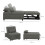 Four-In-One Single Sleeper Chair - Dark Grey 5
