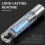 Mini LED Flashlight COB Side Light Telescopic Zoom USB Charging Hook Torches 2