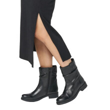 (4 UK, Black) Geox Womens/Ladies D Rawelle A Patent Leather Ankle Boots
