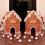 (g, 4 balls) Gingerbread Golf Game Resin Holiday Decoration Activity Set Multicolor 5