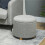 40.5L Teddy Fleece Storage Ottoman - Grey 4