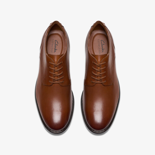 Clarks Banbury Derby Tan Leather 2