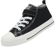 Buty Trampki Tenisówki Płócienne Casual Sportowe Unisex Czarne 31 EU