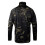 Speero SPEERO Men's Quarter Zip Armour Top, Black Cam Long Sleeve Shirt Small 7