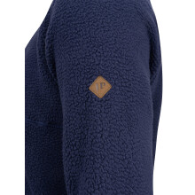 JACK PYKE Half Zip Sherpa Fleece Pullover Navy Small