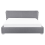 Beliani Waterbed Fabric PARIS 160 x 200 cm (EU King Size) Grey 4