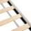 Beliani Bed without Headboard Metal VIRY 140 x 200 cm (EU Double) Light Beige 10