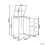 Beliani Wheelie Bin Store 240 L PERISSA Metal Dark Grey 3
