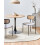 Beliani Set of 2 Dining Chairs ANDOVER Metal Black 2