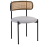 Beliani Set of 2 Dining Chairs ANDOVER Metal Black 4