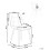 Beliani Set of 2 Dining Chairs MELROSE Velvet Light Grey 7