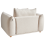 Beliani Armchair LUVOS Fabric Light Beige 6