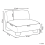 Beliani 1-Seat Section MJALBI Boucle Beige 5