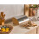 Beliani Bread Bin EPICURIEN Bamboo Silver 2