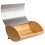 Beliani Bread Bin EPICURIEN Bamboo Silver 4