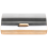 Beliani Bread Bin EPICURIEN Bamboo Silver 5