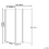 Beliani 3 Panel Room Divider NARNI 160 cm 170 cm Grey 9