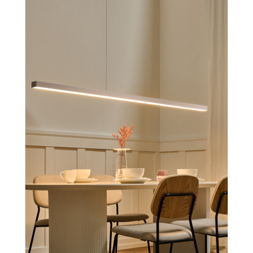 Beliani LED Pendant Lamp BADDANA Metal Copper 1