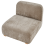 Beliani 1-Seat Section AMLI Fabric Beige 6