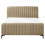 Beliani Bed Boucle LUNAN 140 x 200 cm (EU Double) Taupe 6