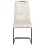 Beliani Set of 4 Dining Chairs CISCO Fabric Light Beige 6