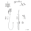 Beliani Concealed Shower Set with Rainshower CANAIMA Gold 3