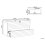 Beliani Wall Mounted Vanity Unit with Basin URUCU Light Brown 3