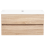 Beliani Wall Mounted Vanity Unit with Basin URUCU Light Brown 5