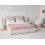 Beliani Bed Fabric BAJONNA 160 x 200 cm (EU King Size) Beige 3