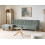 Beliani Modular Corner Sofa Bed 4 Seater ALSTEN Fabric Green Right Hand 2